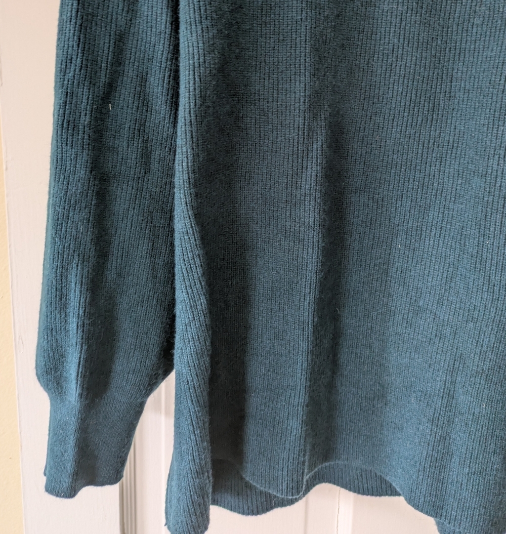 Free People Softly Structured Knit Tunic Sz L - Picture 4 of 8